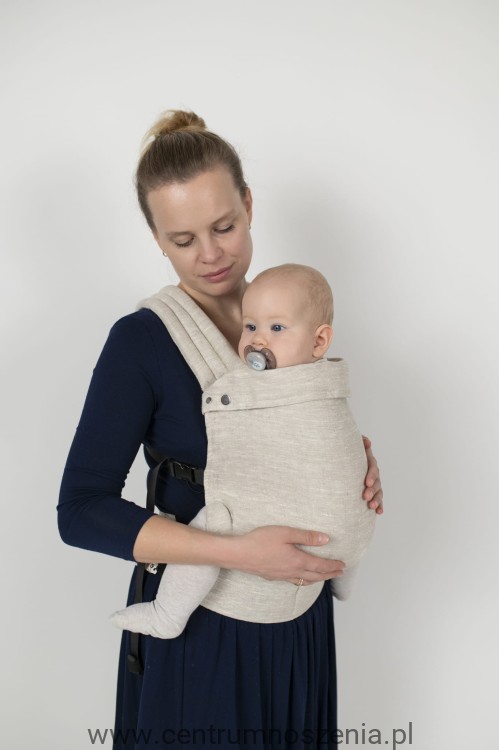 Nosidło ergonomiczne QUSY STANDARD 2.0 - linen beige