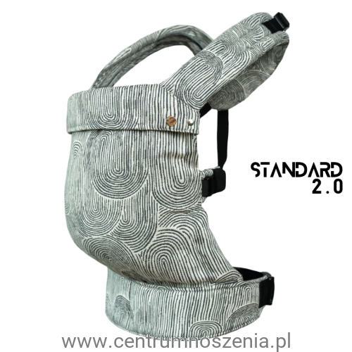 Nosidło ergonomiczne QUSY STANDARD 2.0 - Sand stories - Goose