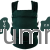 Nosidło ergonomiczne QUSY MINI 2.0 - DARK FOREST