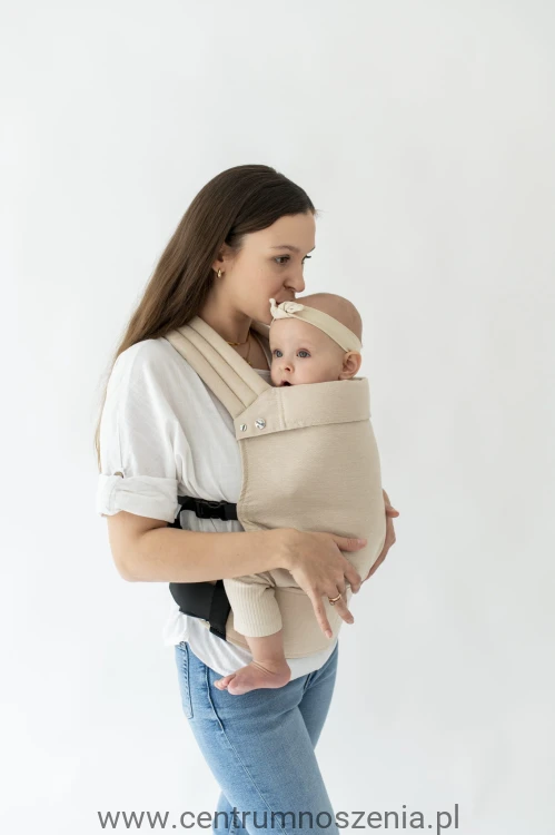 Nosidło ergonomiczne QUSY 2.0 - SAND TWILL