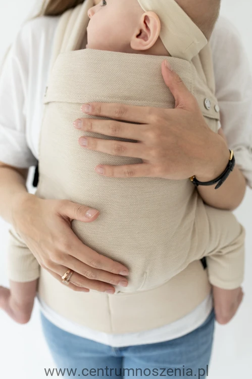 Nosidło ergonomiczne QUSY 2.0 - SAND TWILL