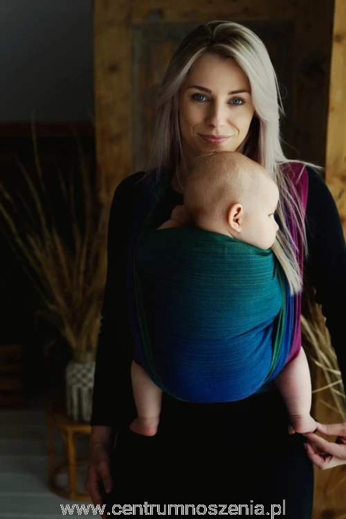 Chusta tkana Little Frog Cyrkon – chusta do noszenia dziecka