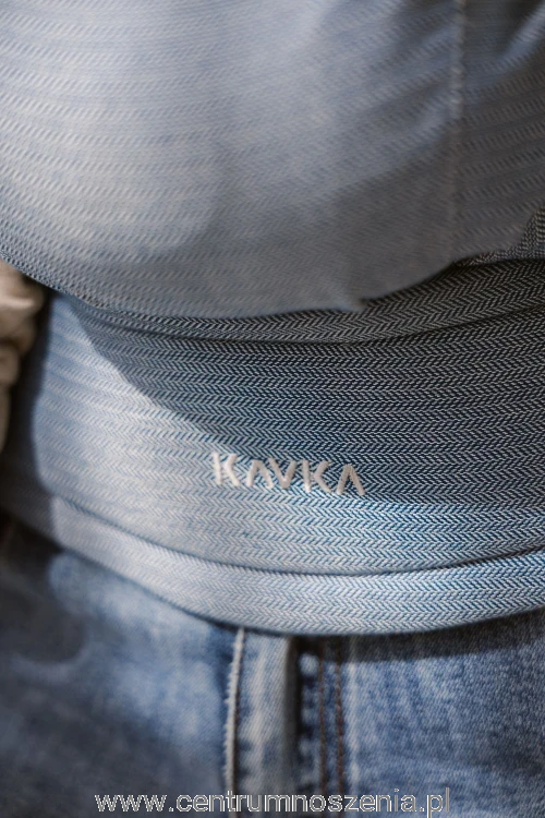 Nosidło ergonomiczne KAVKA Multi-Age PRO - marina twill silver.
